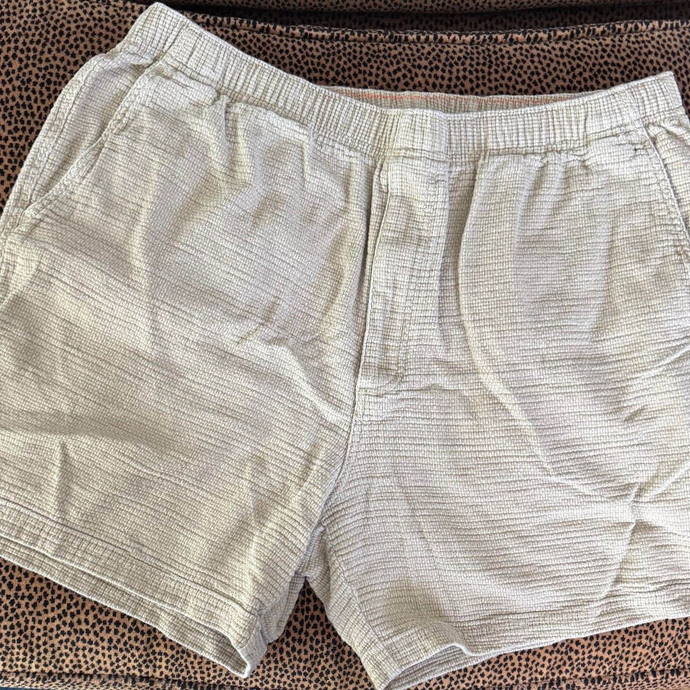 THE TERRITORY AHEAD KHAKI ZEPHYR DRAWSTRING SHORTS-MEN'S XL - Perfect condition